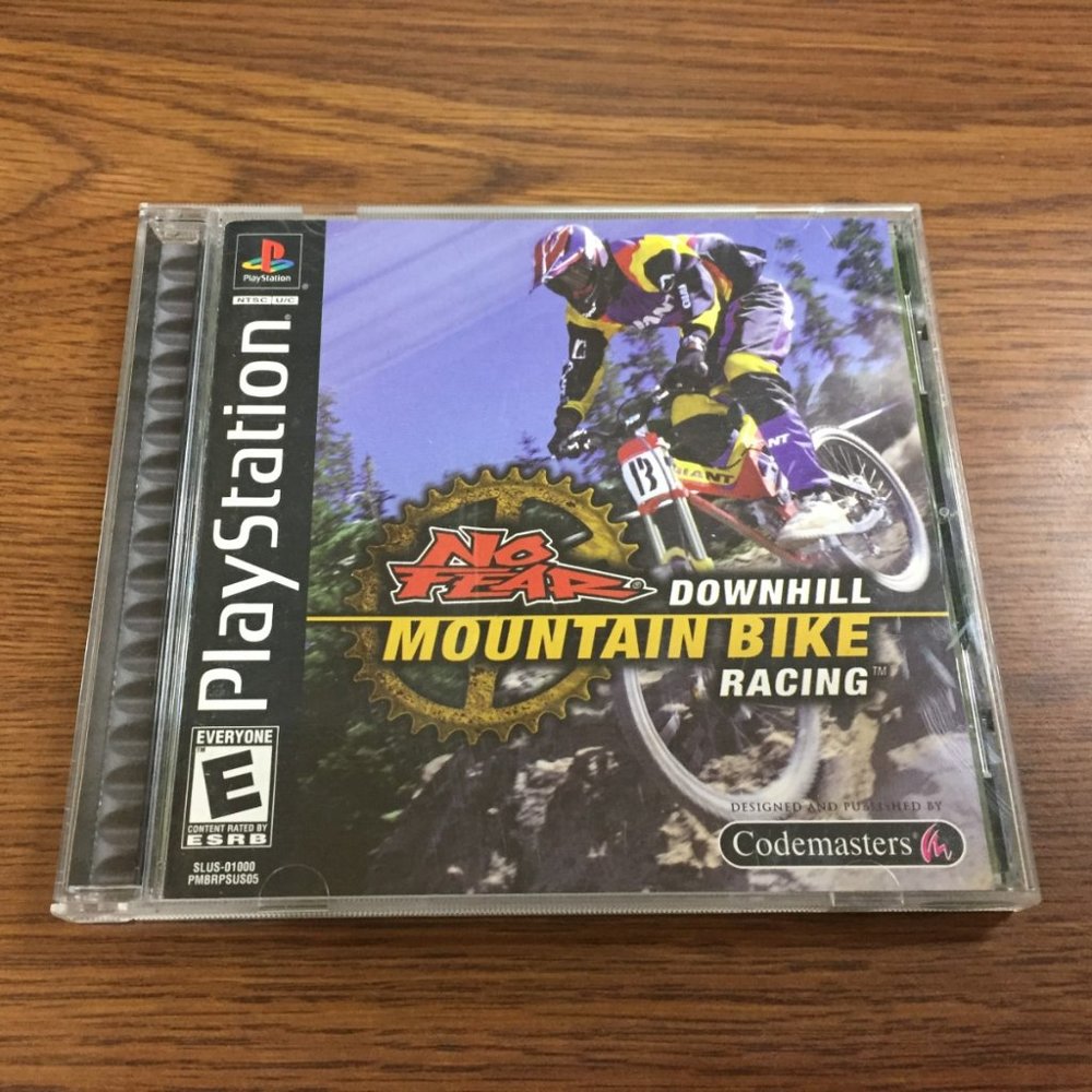 No Fear Downhill Mountain Bike Racing Sony PlayStation 1